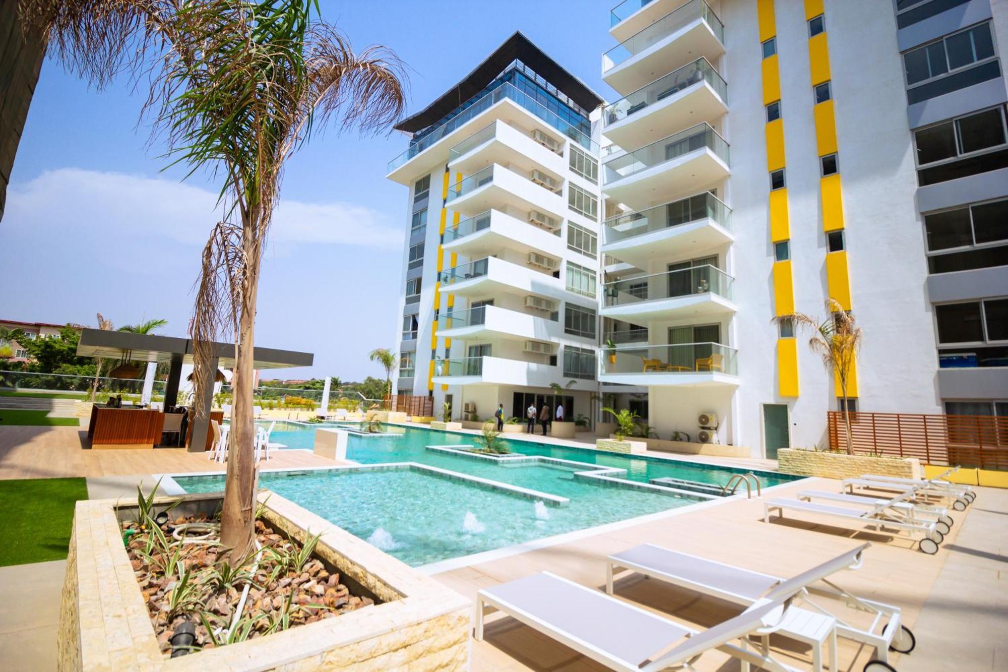 The Pavilion 1Bdr Luxury Apt Accra Exterior photo